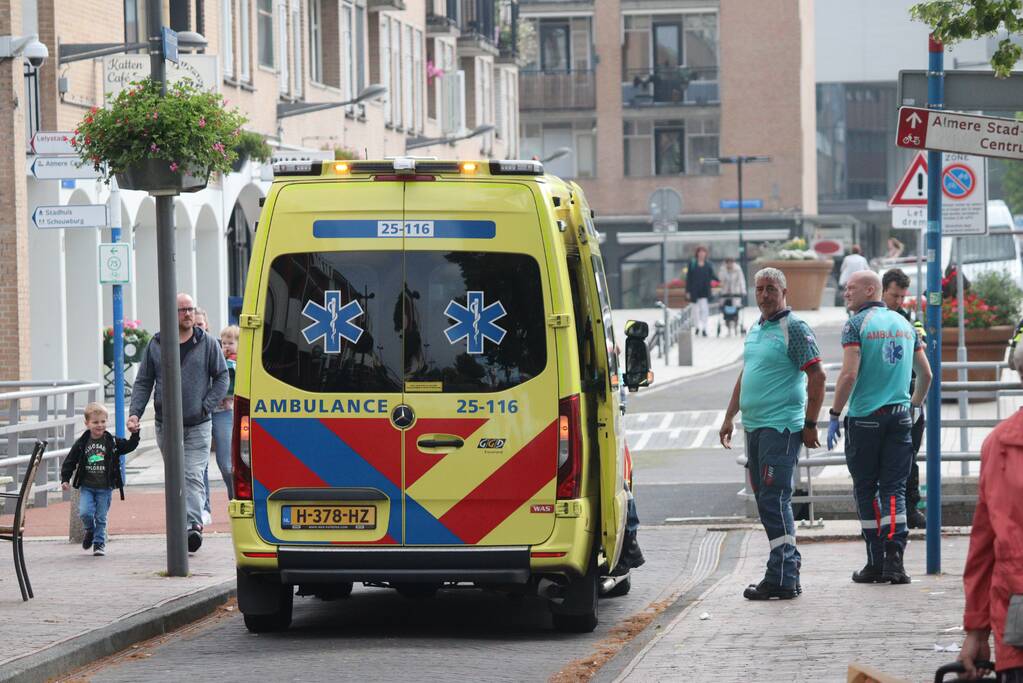 Kind gewond na val met fiets