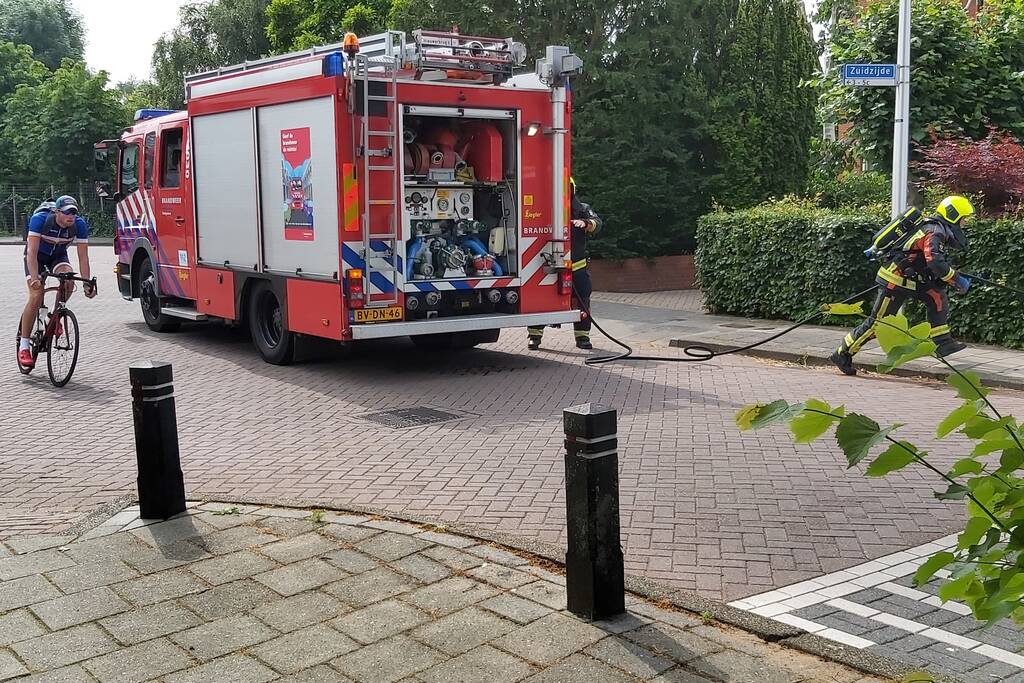 Brand door verwijderen wespennest