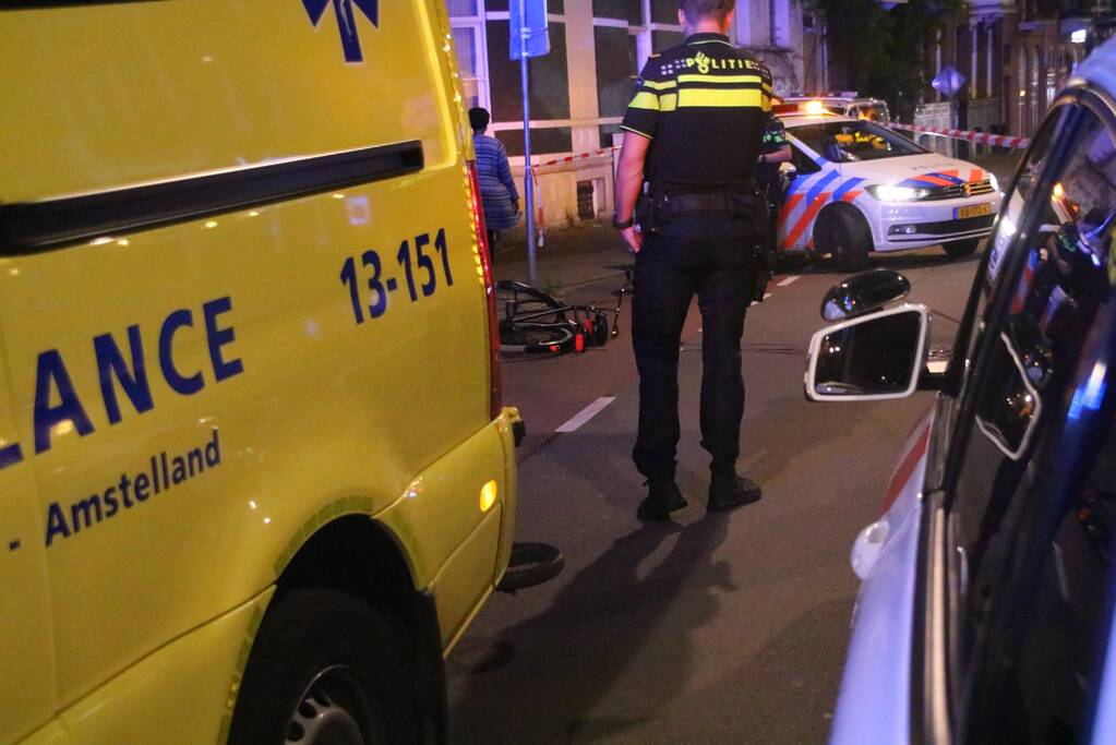 Fietser gewond door aanrijding met personenauto