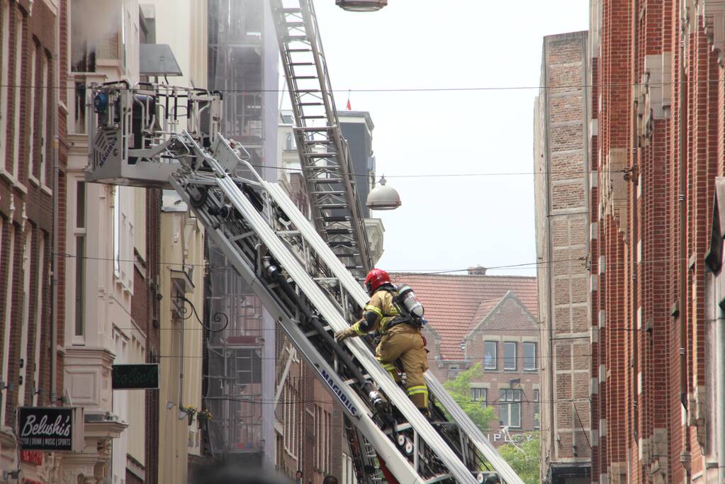 Acht gewonden bij grote brand in hotel Winston