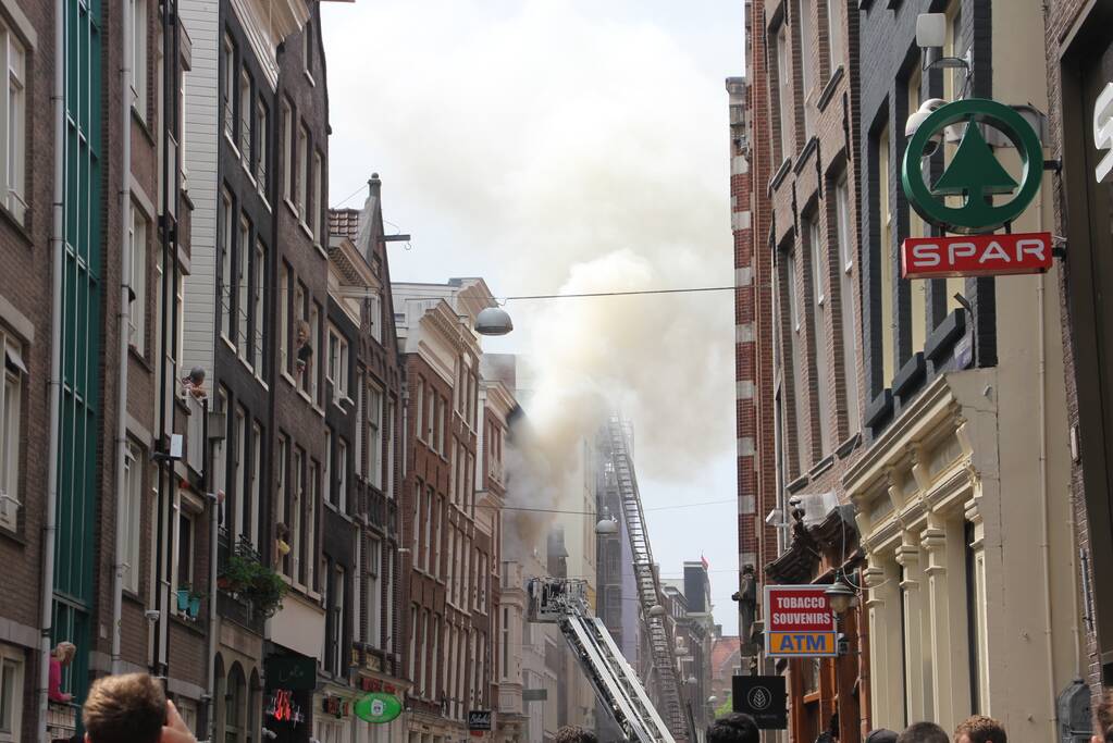 Acht gewonden bij grote brand in hotel Winston