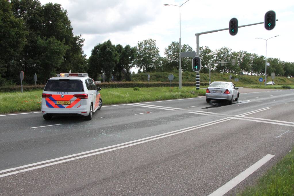 Forse schade bij kop-staart aanrijding
