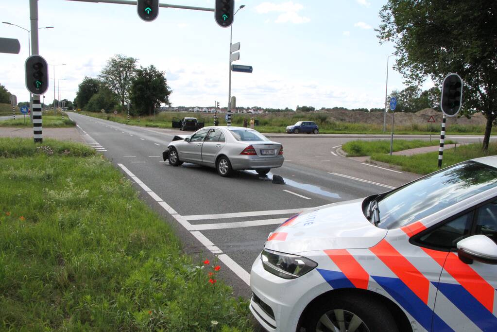 Forse schade bij kop-staart aanrijding
