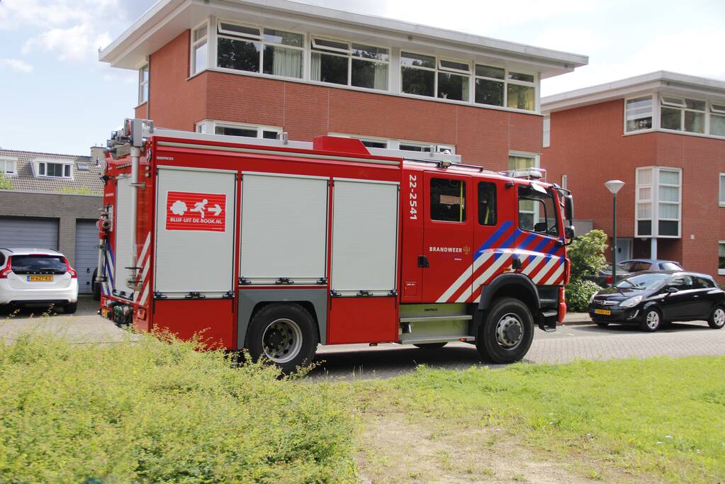Buitenbrand snel gedoofd