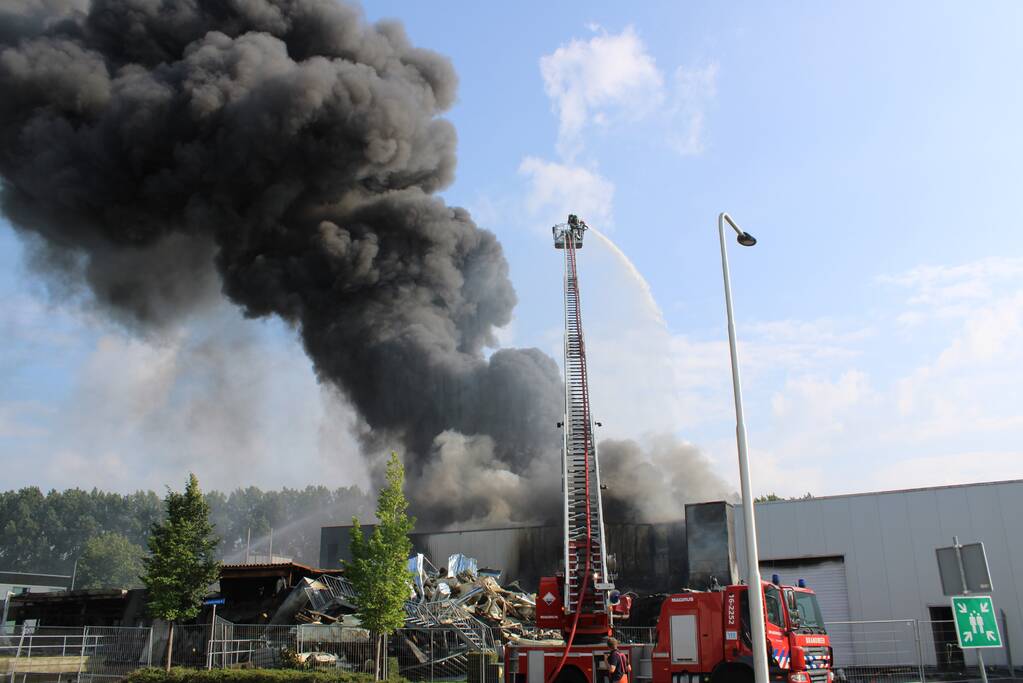 Brand Groenland Kip laait opnieuw op