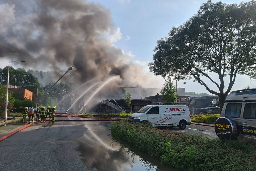 Brand Groenland Kip laait opnieuw op