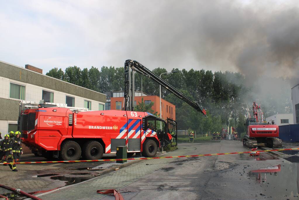 Brand Groenland Kip laait opnieuw op