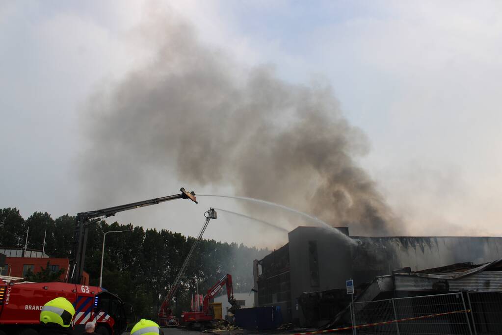 Brand Groenland Kip laait opnieuw op