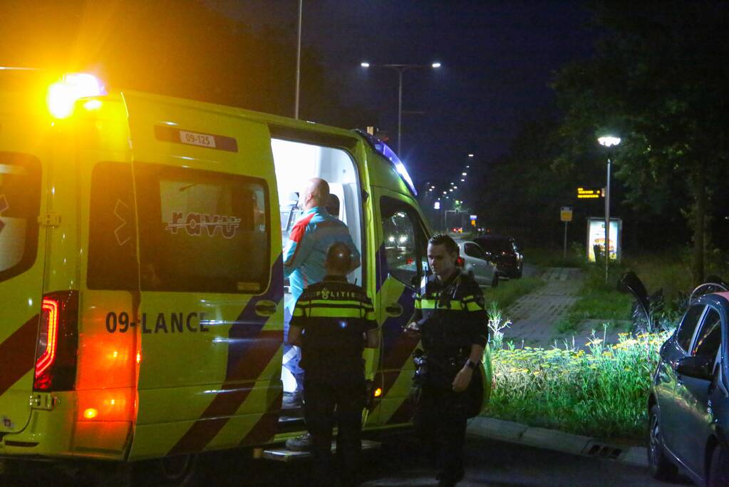 Ongeval tussen twee personenauto's