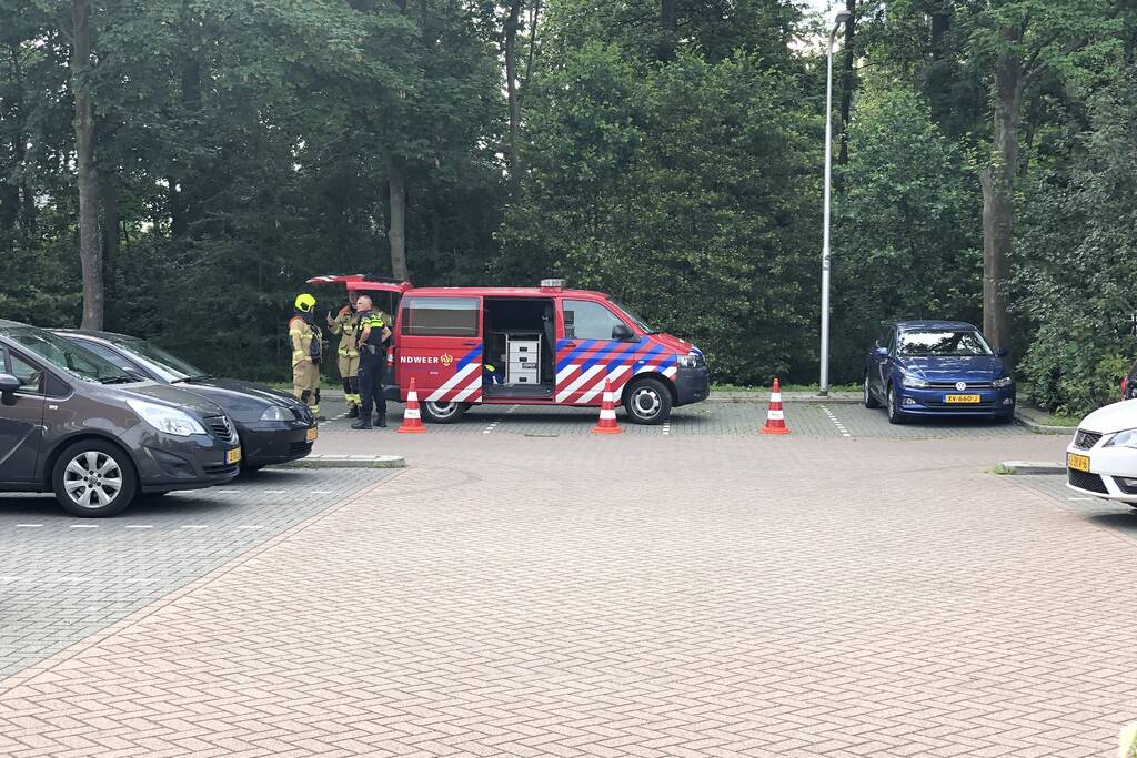 Winkelcentrum ontruimd door vreemde lucht