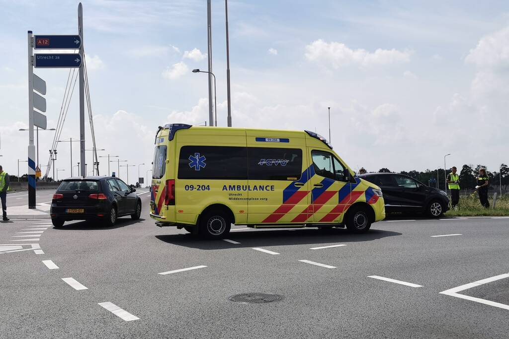 Opnieuw verkeersongeval op vernieuwde toerit