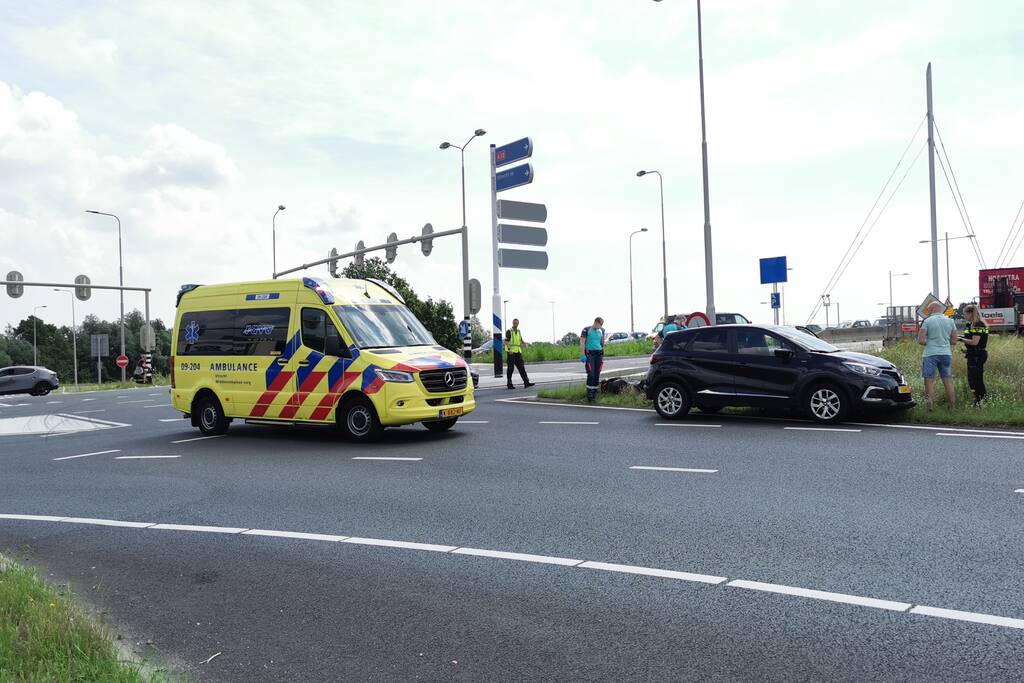 Opnieuw verkeersongeval op vernieuwde toerit