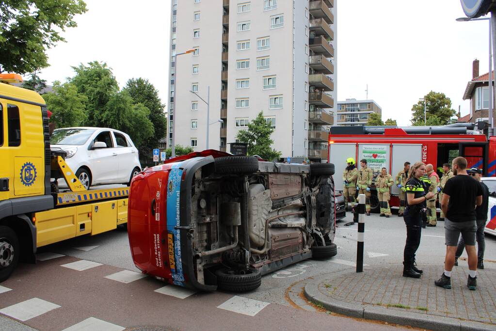 Ernstig ongeval op kruising