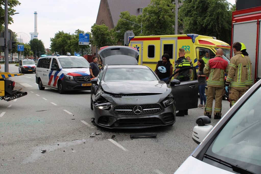 Ernstig ongeval op kruising