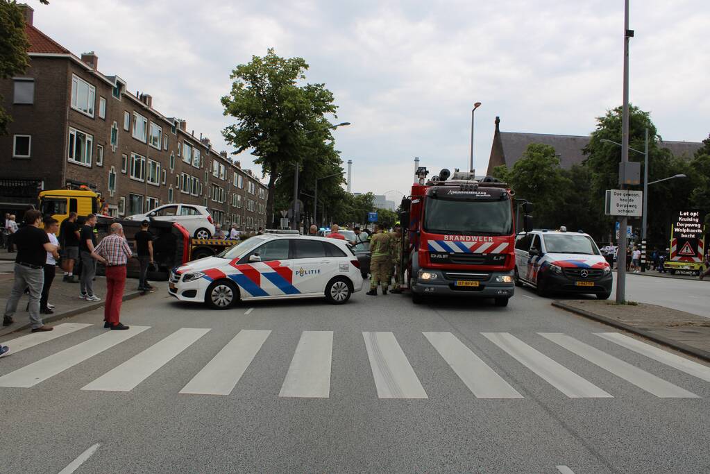 Ernstig ongeval op kruising