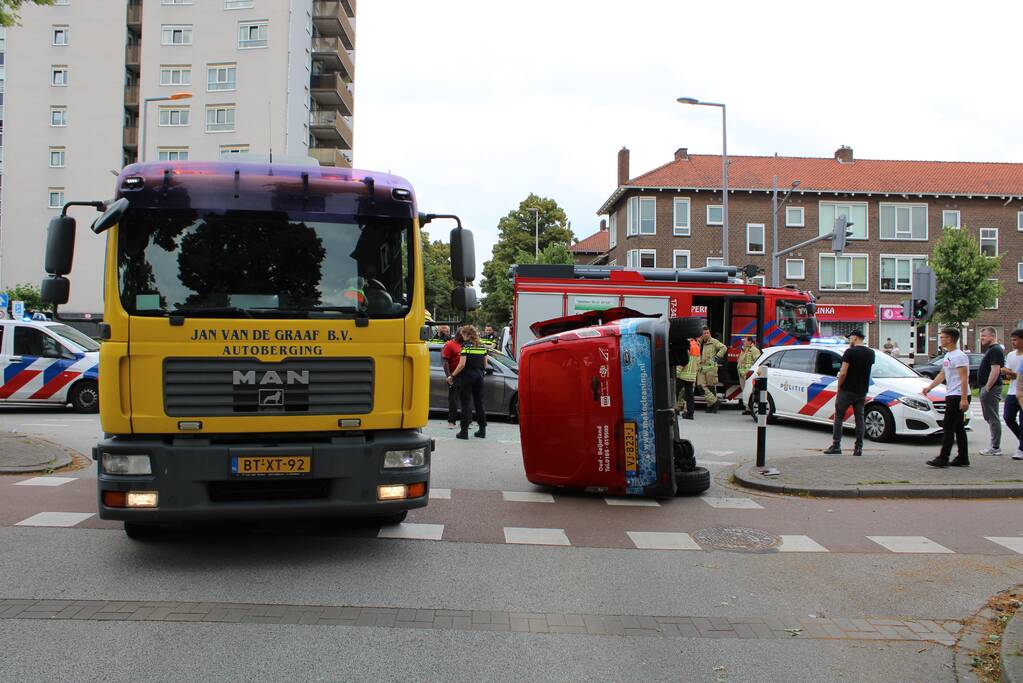 Ernstig ongeval op kruising