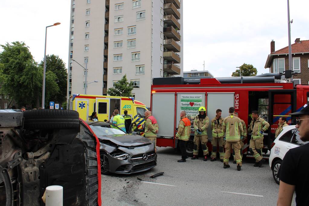 Ernstig ongeval op kruising