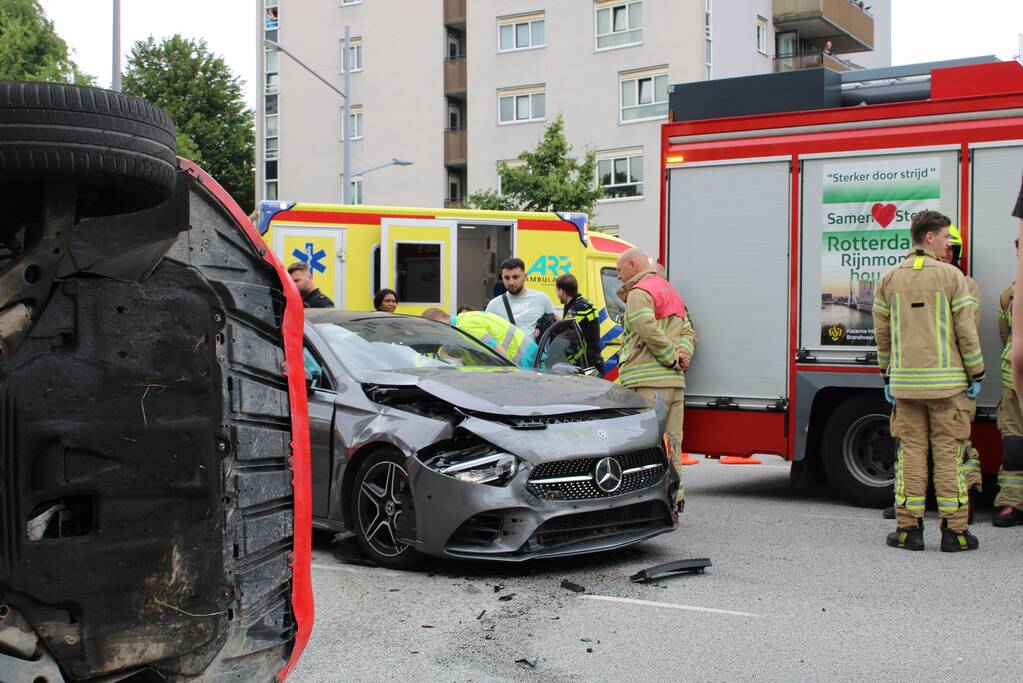 Ernstig ongeval op kruising