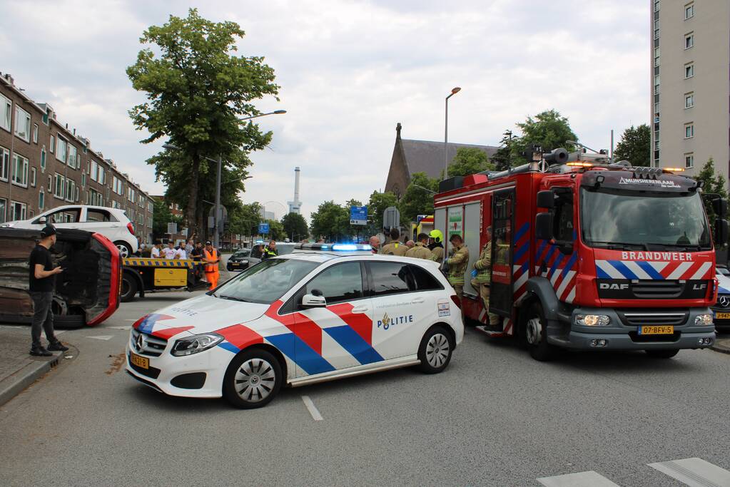 Ernstig ongeval op kruising