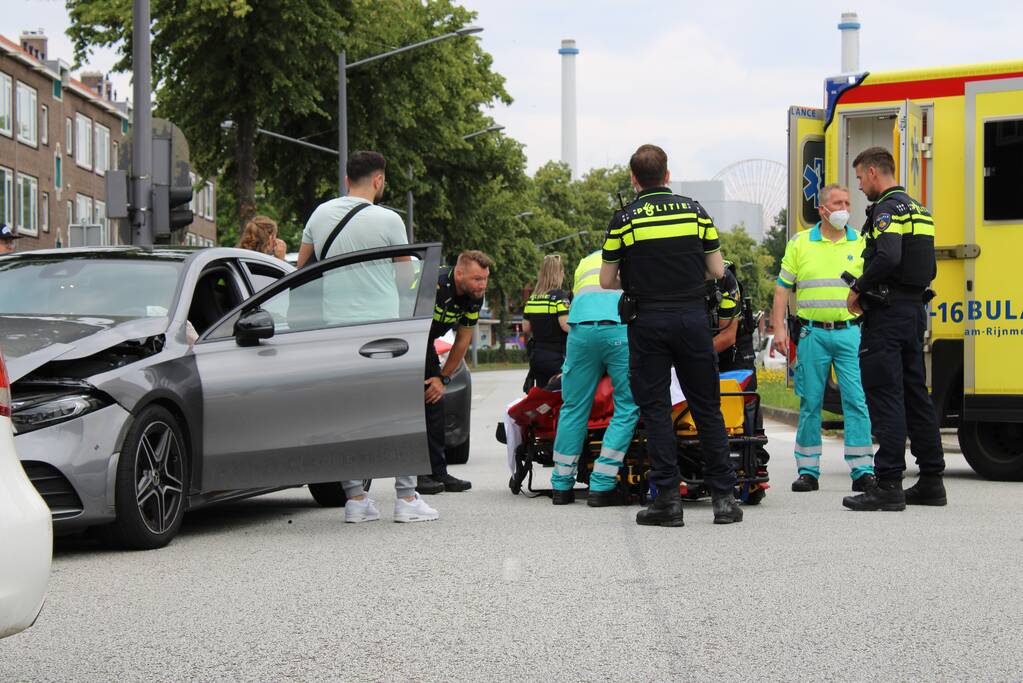 Ernstig ongeval op kruising