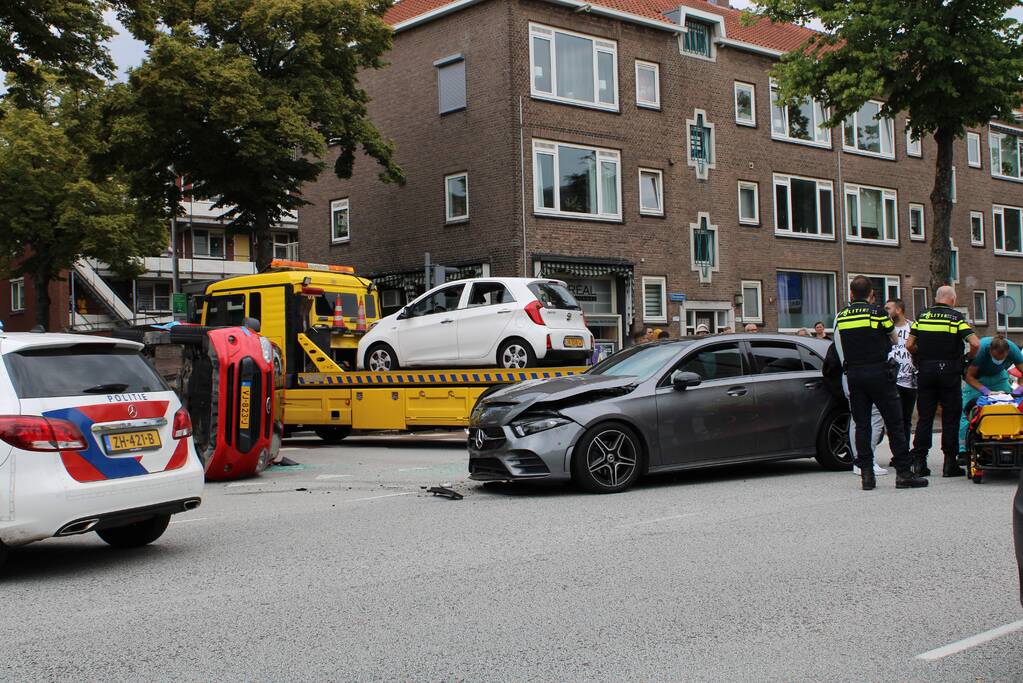 Ernstig ongeval op kruising