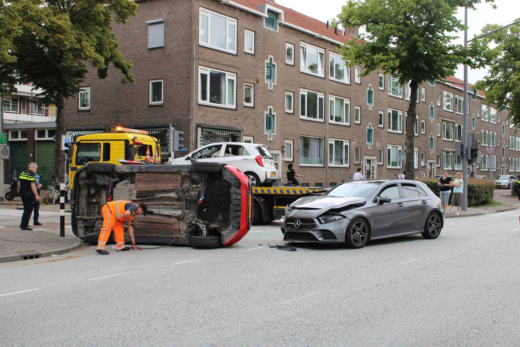 Ernstig ongeval op kruising
