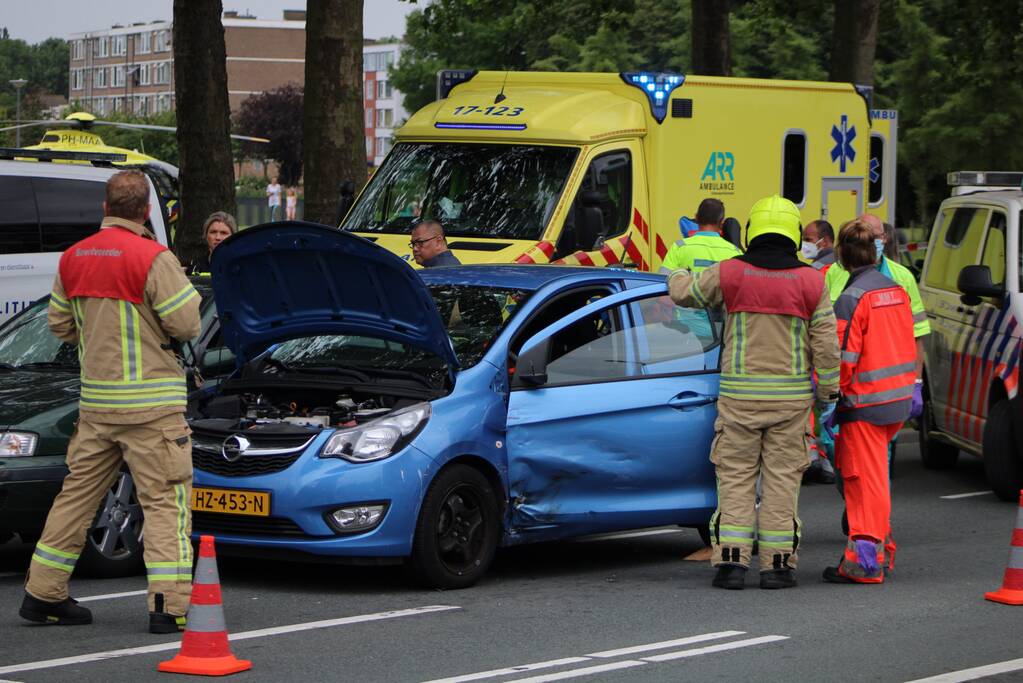 Drie voertuigen betrokken bij verkeersongeval