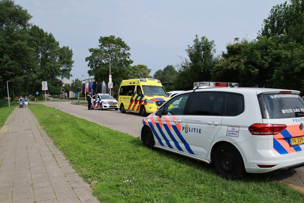 Scooterrijder gewond bij scooterongeval