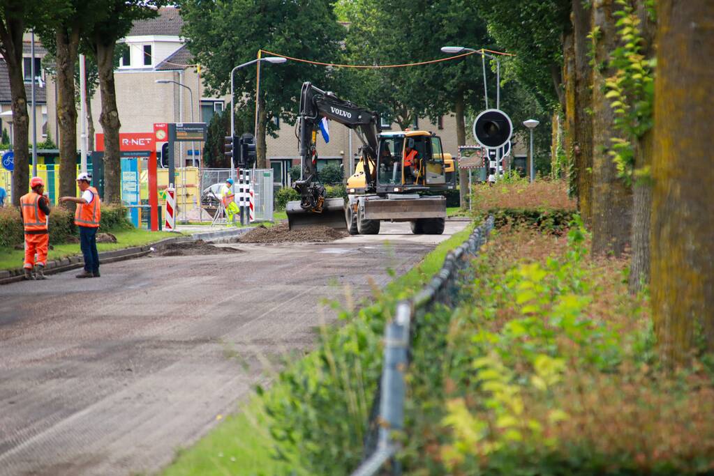 Werkzaamheden gestart aan busbanen in Filmwijk