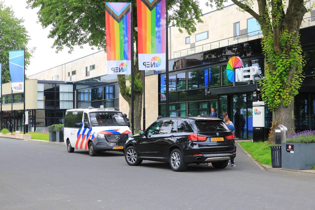 Mediapark zwaar beveiligd voor opnames RTL Boulevard