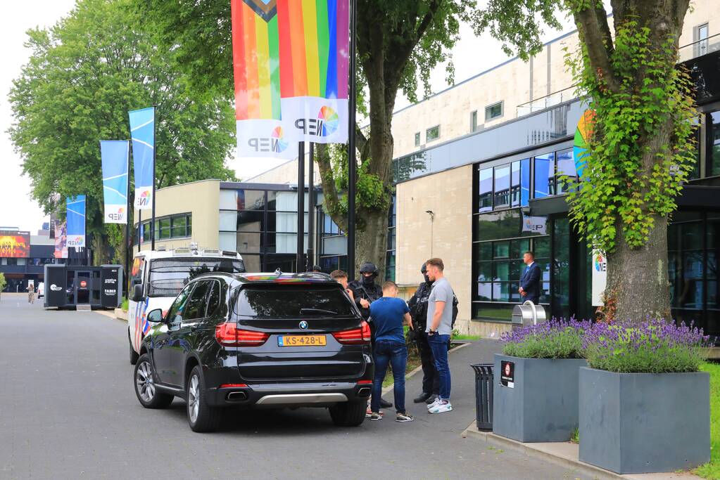 Mediapark zwaar beveiligd voor opnames RTL Boulevard