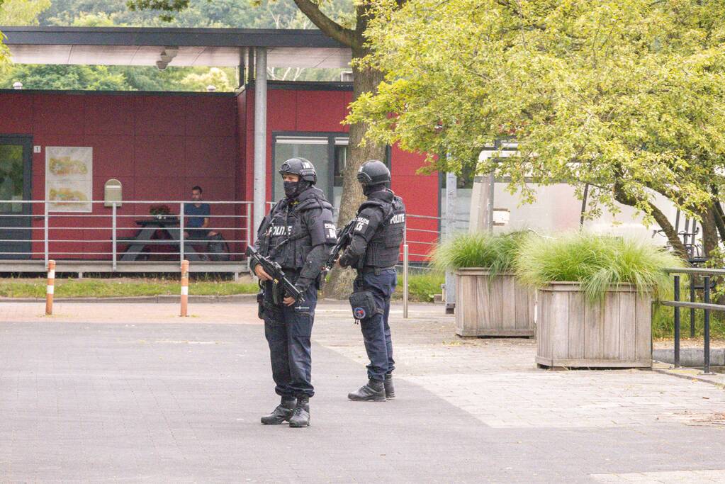 Mediapark zwaar beveiligd voor opnames RTL Boulevard