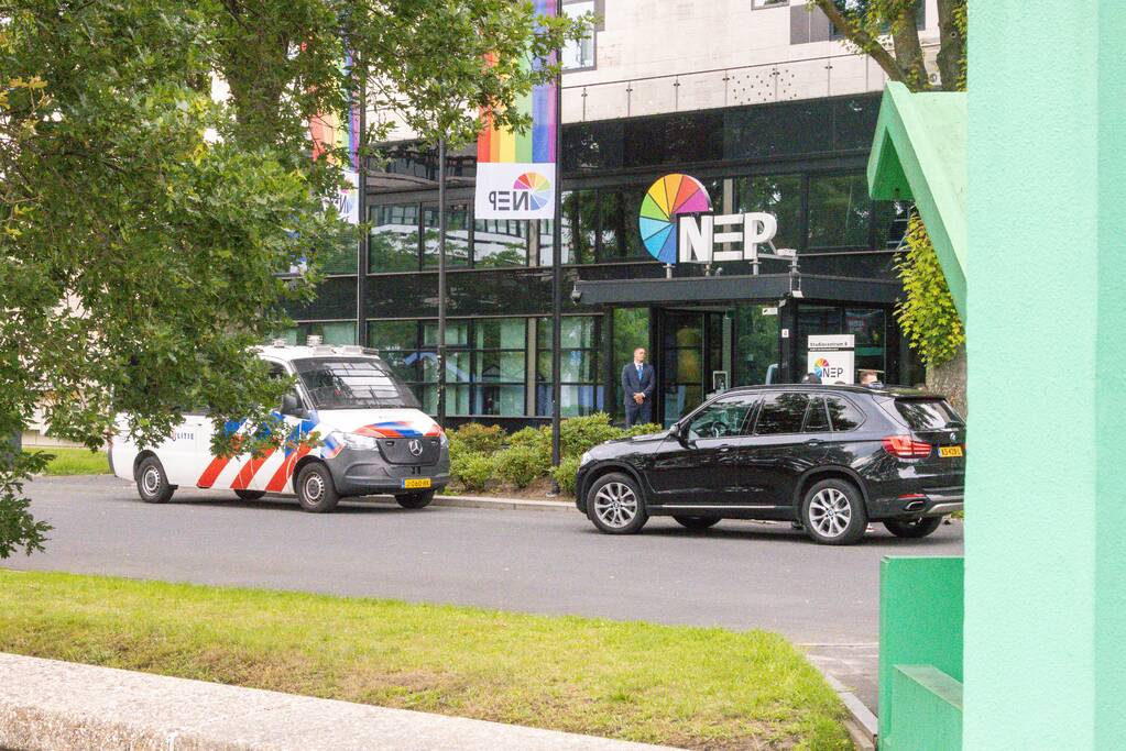 Mediapark zwaar beveiligd voor opnames RTL Boulevard