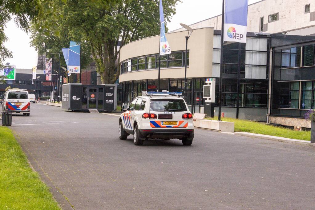 Mediapark zwaar beveiligd voor opnames RTL Boulevard