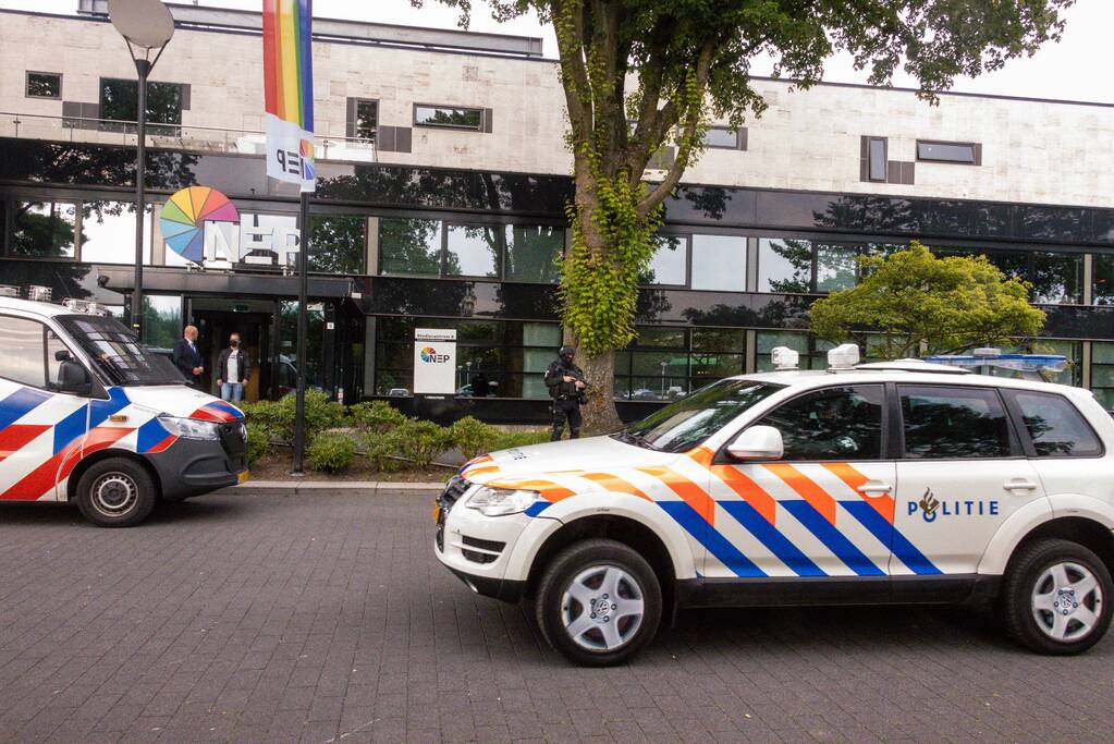 Mediapark zwaar beveiligd voor opnames RTL Boulevard