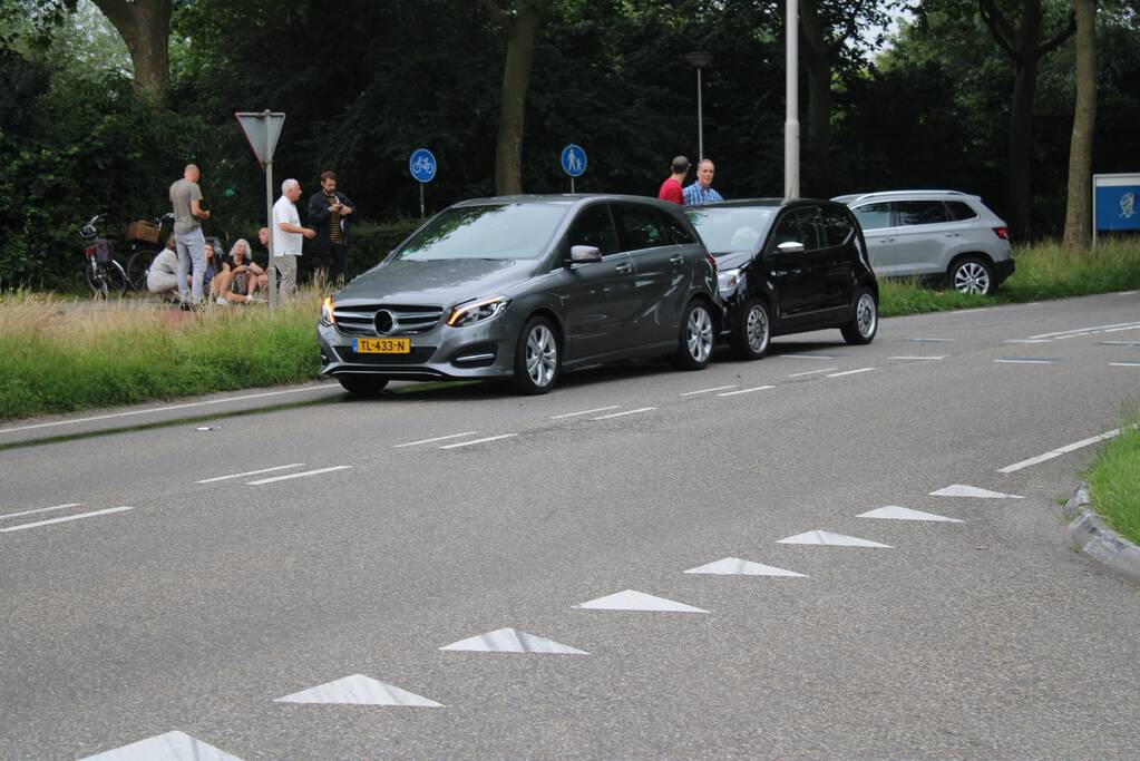 Automobilist botst vol op zijn voorganger