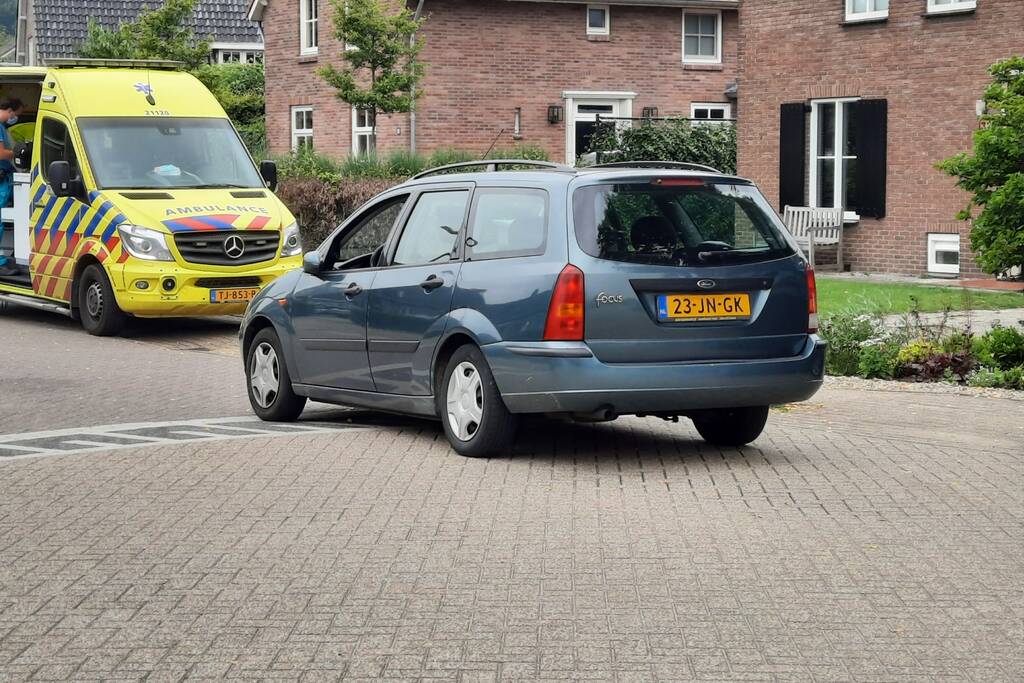 Persoon gewond bij aanrijding