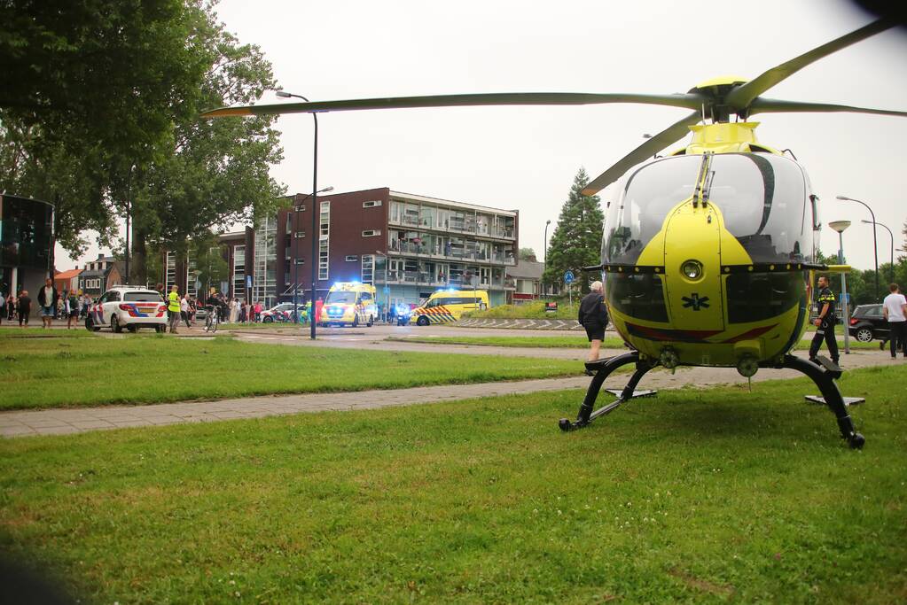 Fietser ernstig gewond bij aanrijding