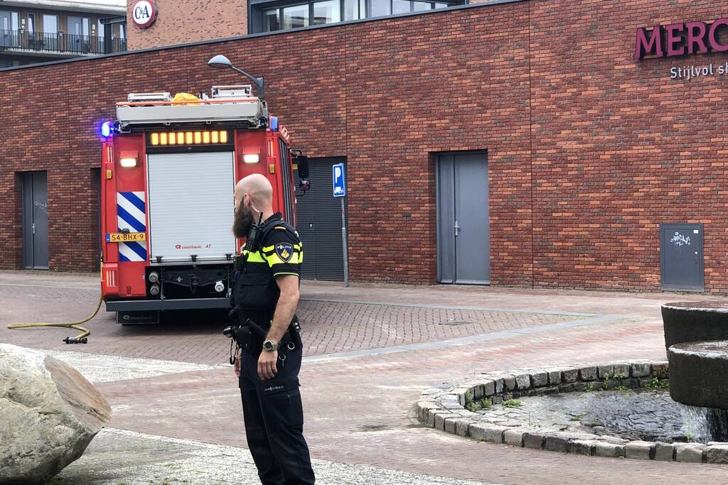 Onderzoek naar gaslucht cafetaria Fontein