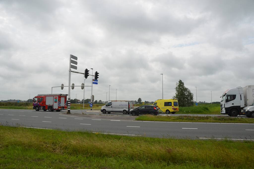 Forse schade bij kop-staart botsing