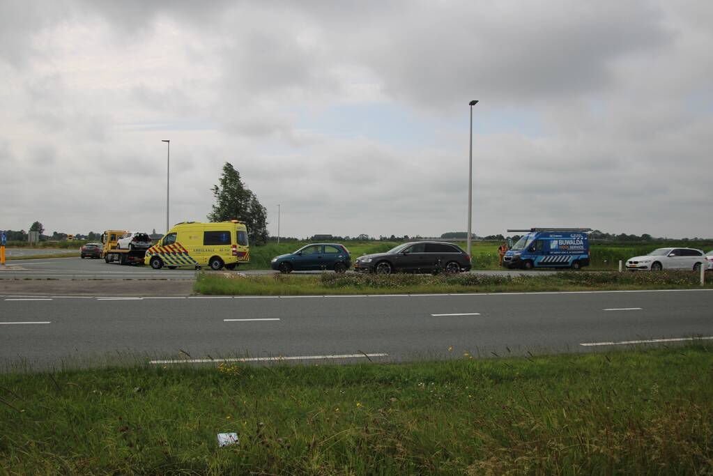 Forse schade bij kop-staart botsing