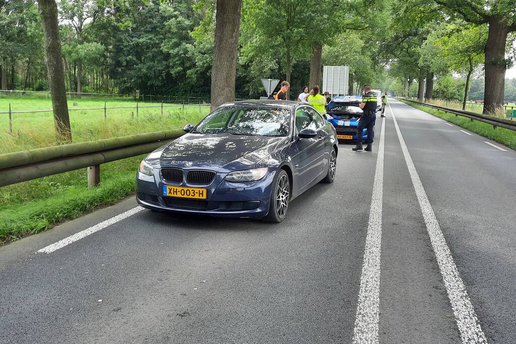 Veel schade bij kop-staart botsing