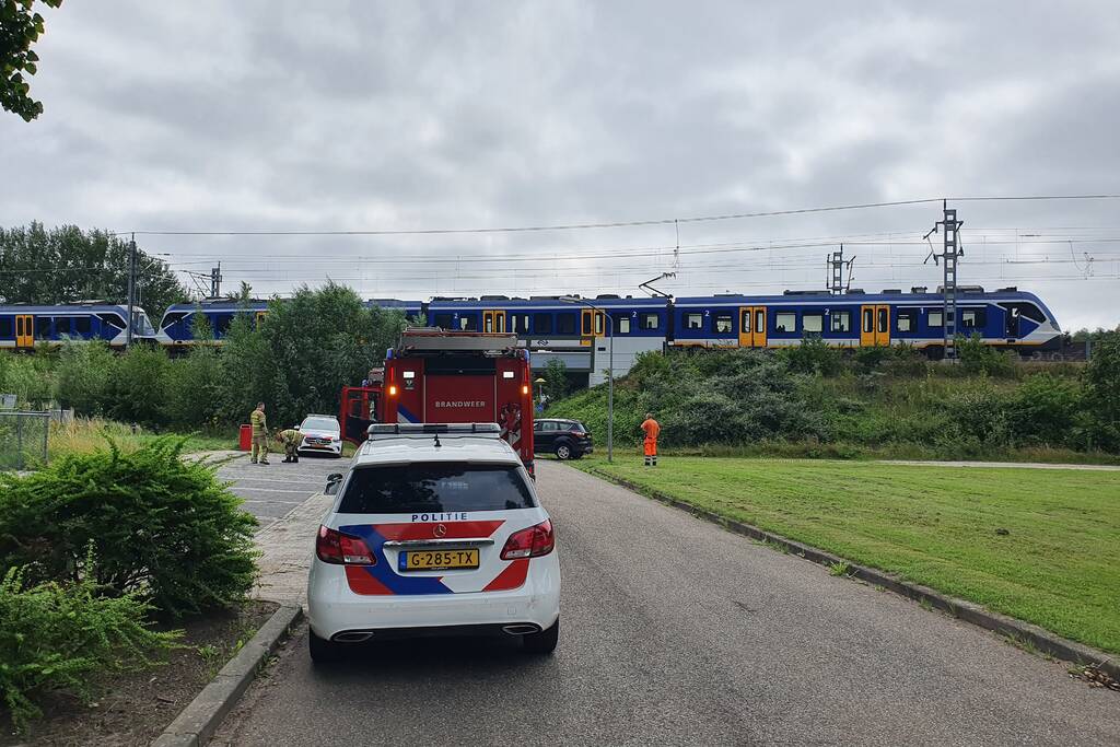 Geen treinverkeer door aanrijding op spoor