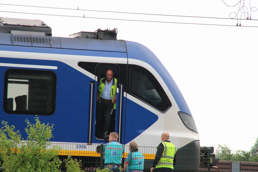 Geen treinverkeer door aanrijding op spoor