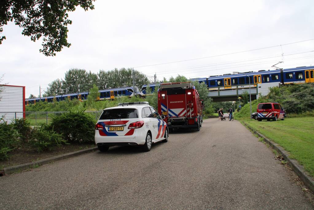 Geen treinverkeer door aanrijding op spoor