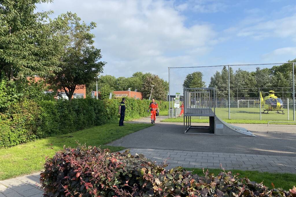 Traumahelikopter ingezet voor incident tijdens bruiloft