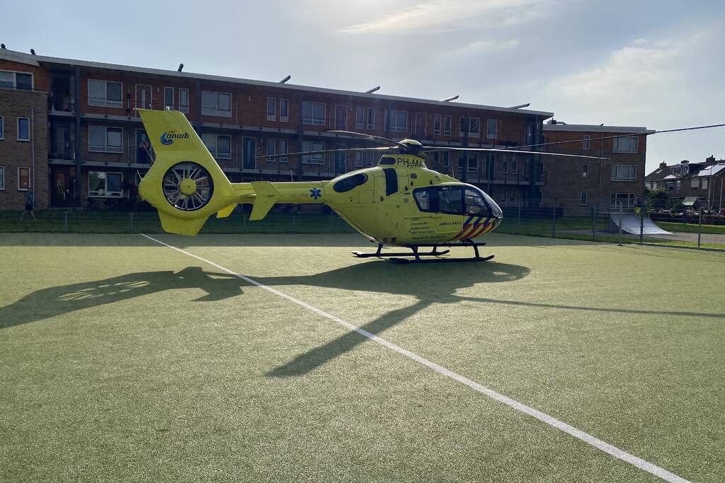 Traumahelikopter ingezet voor incident tijdens bruiloft