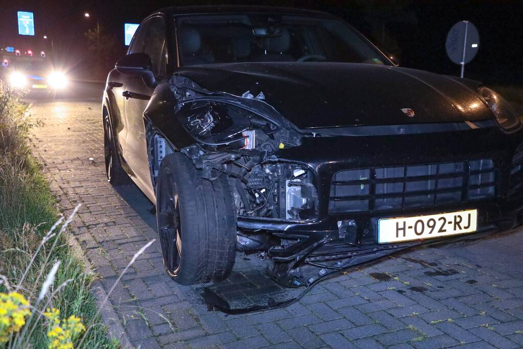 Schade aan Porsche door eenzijdig ongeval