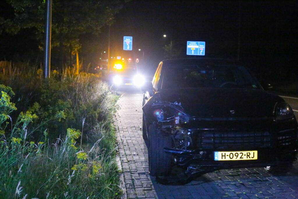 Schade aan Porsche door eenzijdig ongeval