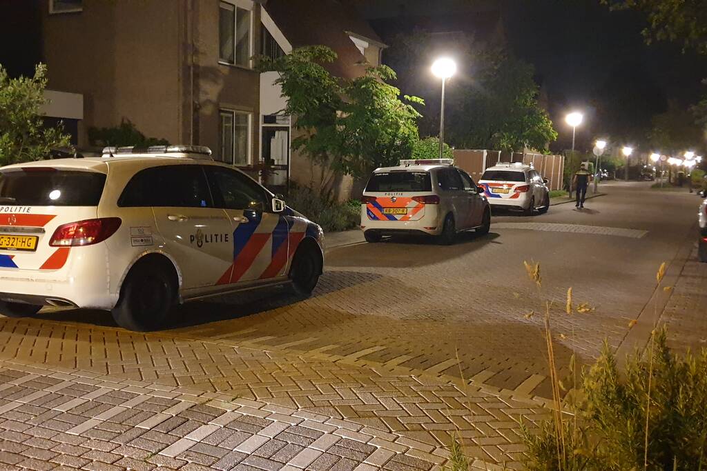 Persoon aangehouden na verdachte situatie